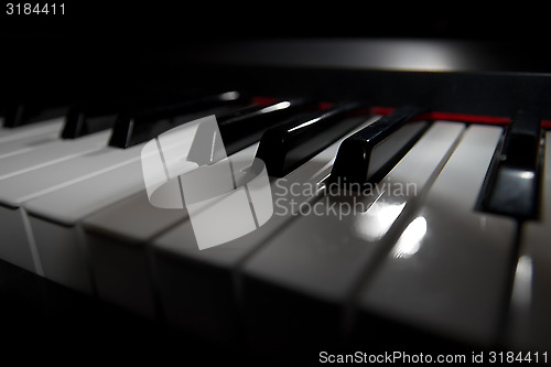 Image of Piano keyboard