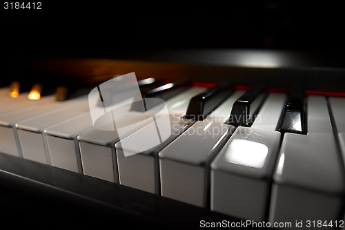 Image of Piano keyboard