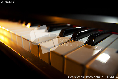 Image of Piano keyboard