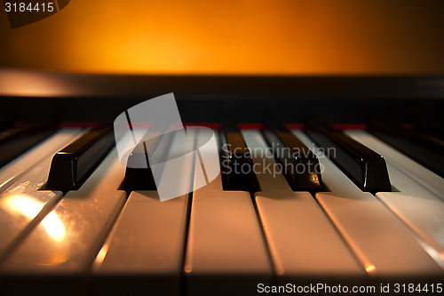 Image of Piano keyboard
