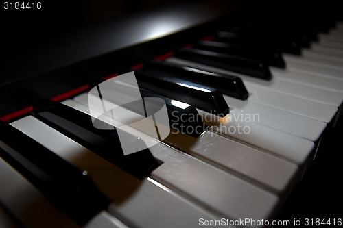 Image of Piano keyboard