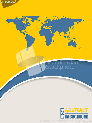 Image of Corporate brochure background design