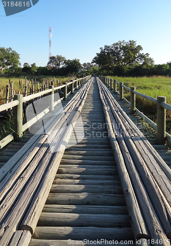Image of wooden bridge