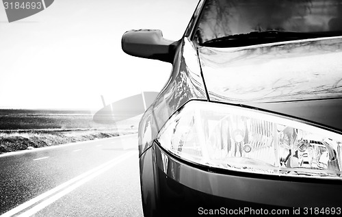 Image of Car on the road.