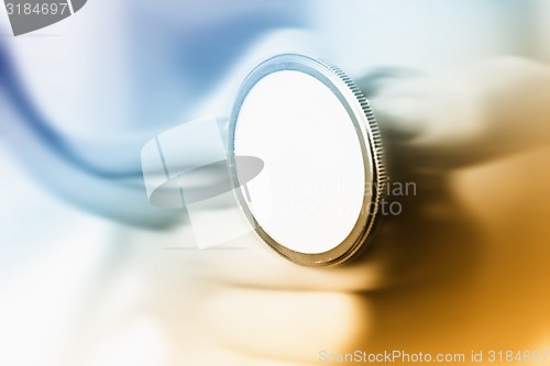 Image of Young doctor with stethoscope.