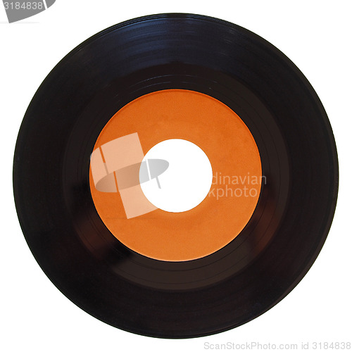 Image of Vinyl record isolated