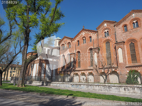 Image of Sant Eustorgio church Milan