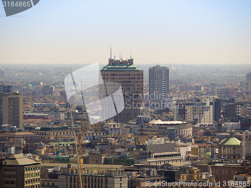 Image of Milan aerial view