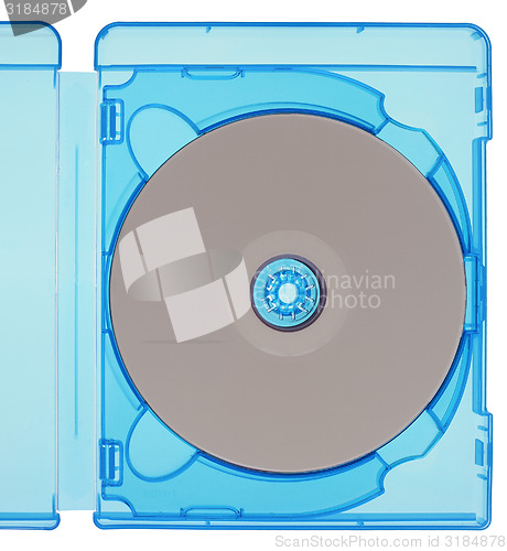 Image of Bluray disc isolated