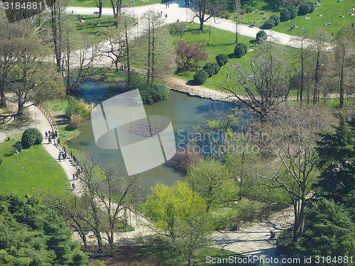 Image of Milan aerial view
