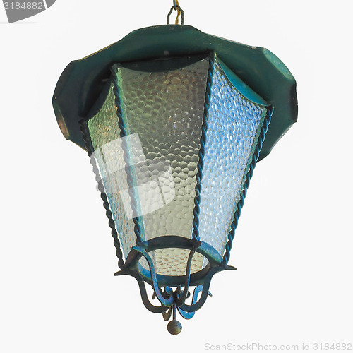 Image of Pendant light isolated