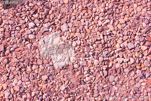 Image of Pebble background at sun light. 