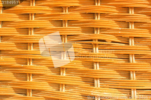 Image of Yellow wooden background.