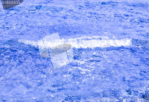 Image of Blue water texture. 