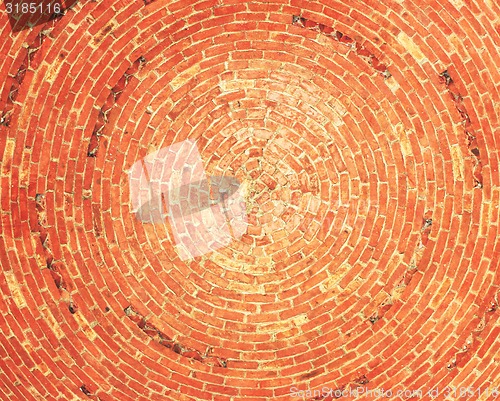 Image of Brick dome inside. 