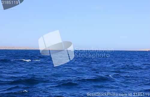 Image of Sea Blue Water Backround.