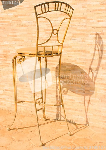 Image of Metal chair