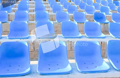 Image of Blue Chairs.