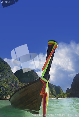 Image of Long tail boat in Thailand