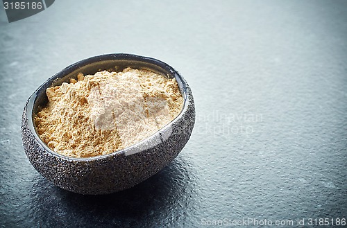 Image of bowl of maca powder