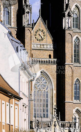 Image of Wroclaw Cathedral in Ostrow Tumski, Poland