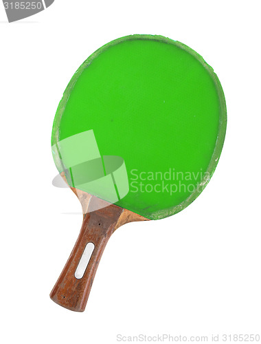 Image of Pingpong racket isolated on white background