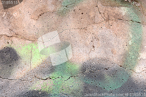 Image of classic grunge texture of aging painted wall