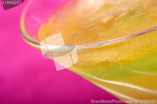 Image of Glass of very cold drink