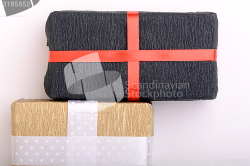 Image of gift box set, holiday concept