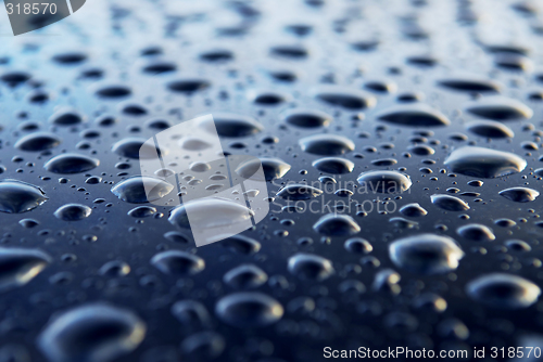 Image of Water drops background