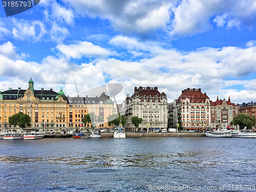 Image of View of Stockholm city center