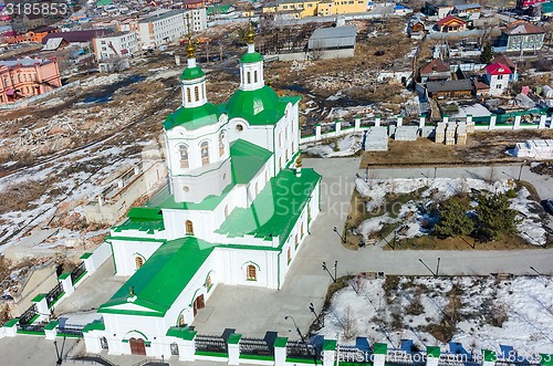 Image of Voznesensko-Georgiyevsky church in Tyumen