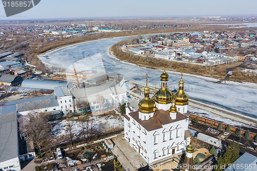 Image of Aerial view on Holy Trinity Monastery