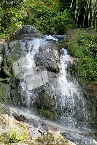 Image of Beautiful waterfall  
