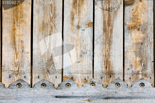 Image of Shabby wall from wooden planks. wood texture