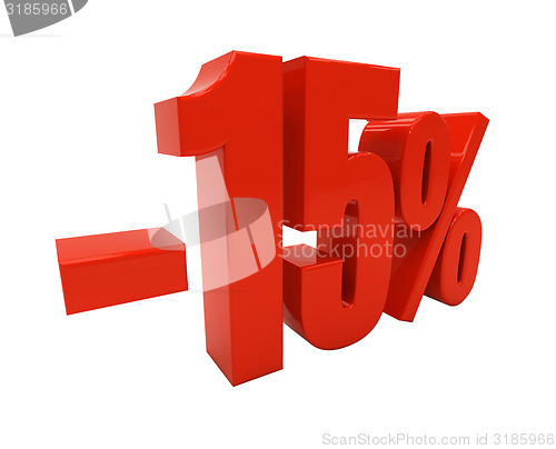 Image of 3D 15 percent