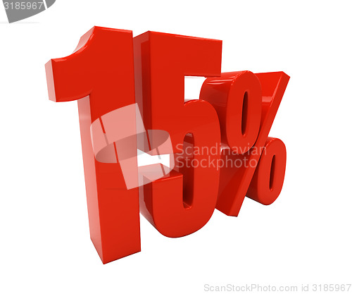 Image of 3D 15 percent