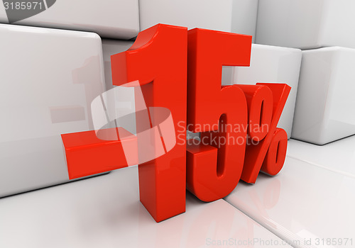 Image of 3D 15 percent