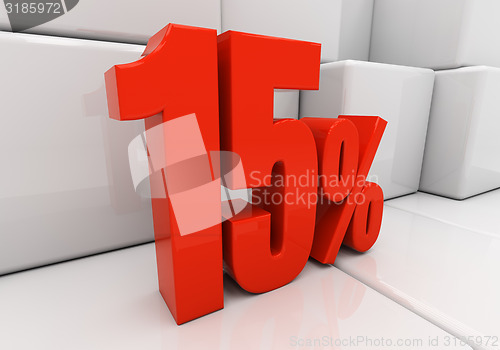 Image of 3D 15 percent