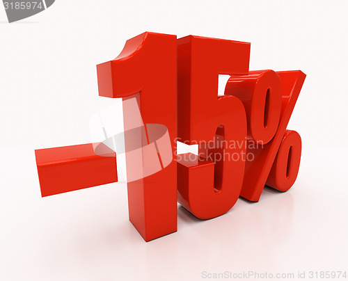 Image of 3D 15 percent