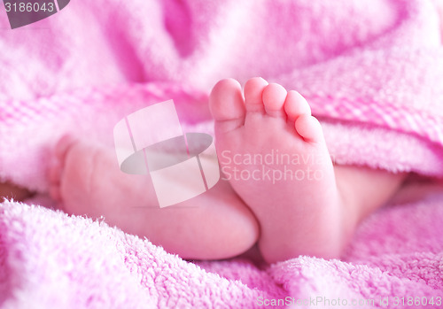 Image of baby foot