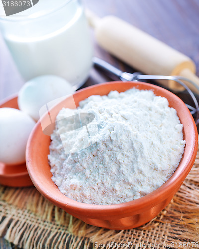 Image of ingredients for dough