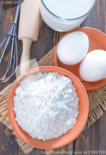 Image of ingredients for dough