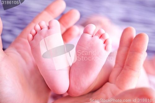 Image of baby foot
