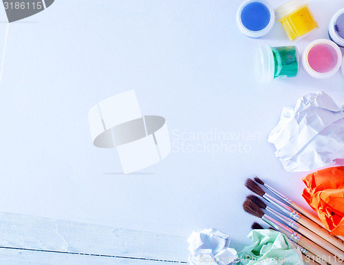 Image of color paint