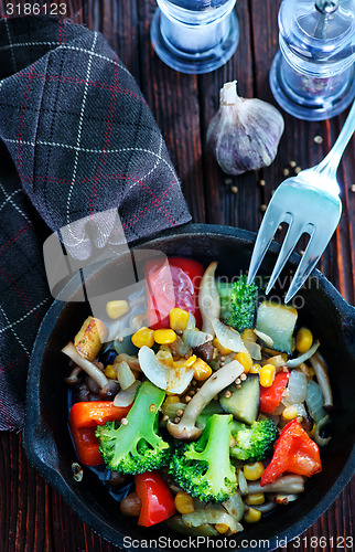 Image of fried vegetables