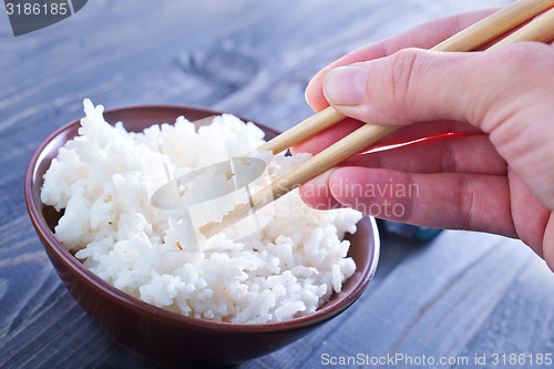 Image of boiled rice