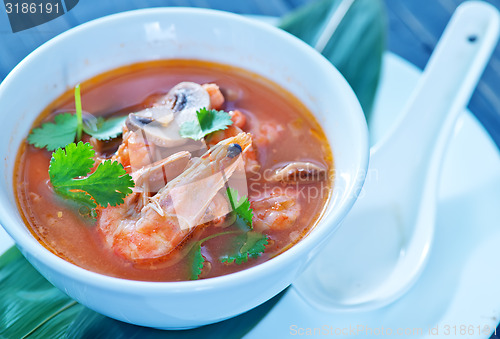 Image of tom yam soup