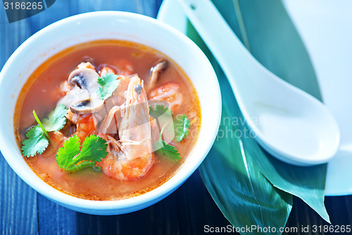 Image of tom yam soup