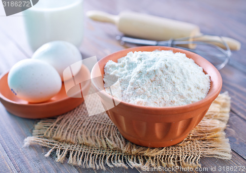 Image of ingredients for dough